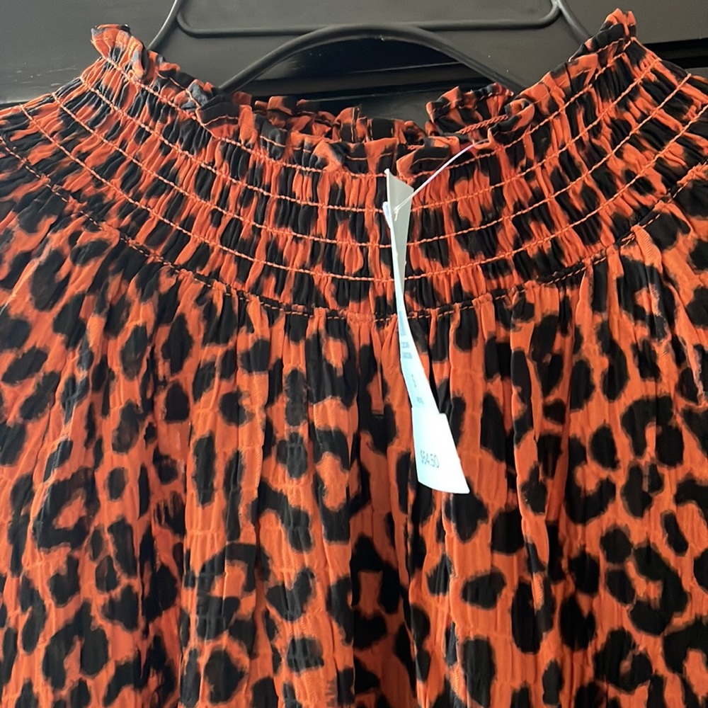 Loft Animal Print Top - Picture 3 of 4